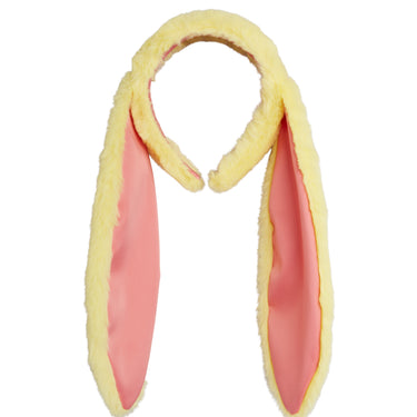 ★Chapter1★2026AW★mini rodini ミニロディーニ Faux fur rabbit ear headband Yellow