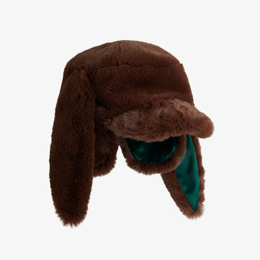 ★Chapter2★2026AW collection★mini rodini ミニロディーニ Rabbit ear faux fur cap Brown