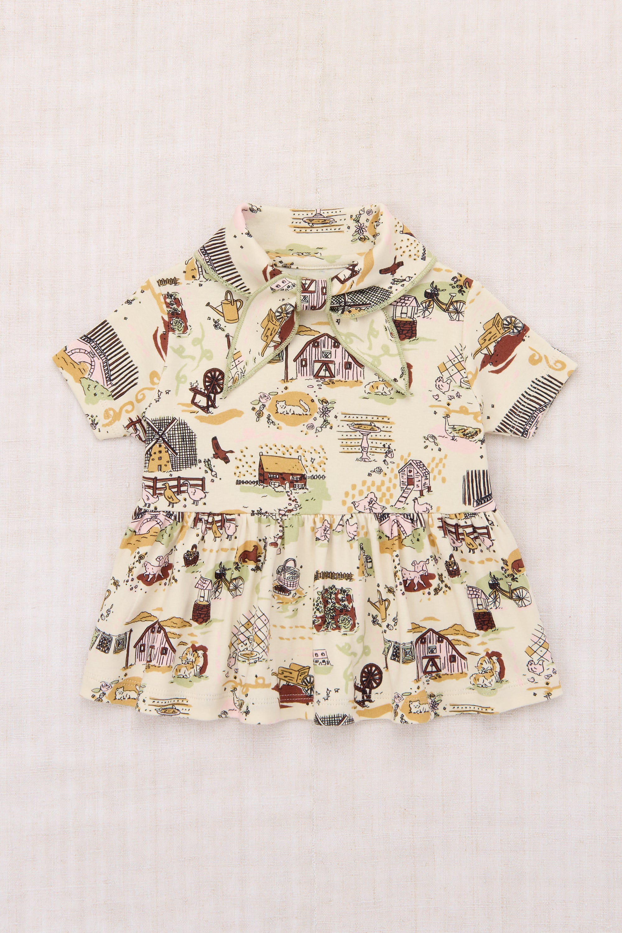 ☆DROP2☆2026SS☆Misha & Puff ミーシャアンドパフ SCOUT PEPLUM TOP