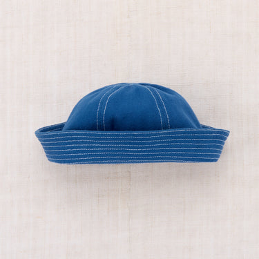 ★DROP2★2026SS★Misha & Puff ミーシャアンドパフ LITTLE PATHS SUNFISH SAILOR HAT BLUE RIBBON K5027S26-439