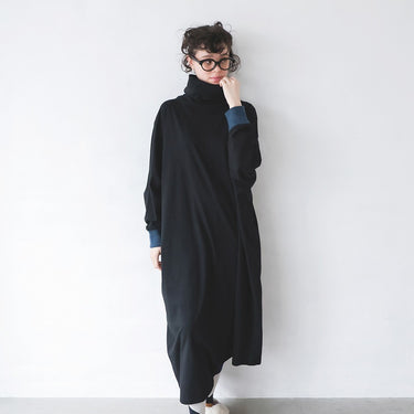★2026AW★michirico ミチリコ asymmetry dress ブラック MR26AW-20(adult)