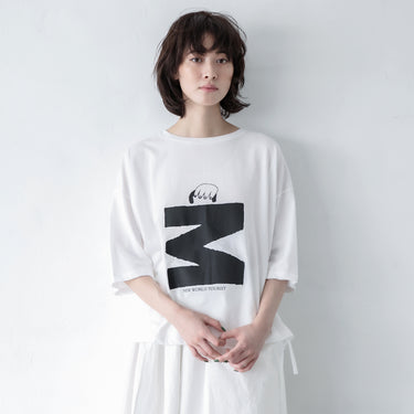★入荷済み★kihanan春の特注Tシャツ★michirico ミチリコ MR26SS-Kihanan limited T White(kids/adult)