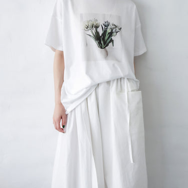 ★入荷済み★2026SS★michirico ミチリコ White tulips T ホワイト MR26SS-06(adult)