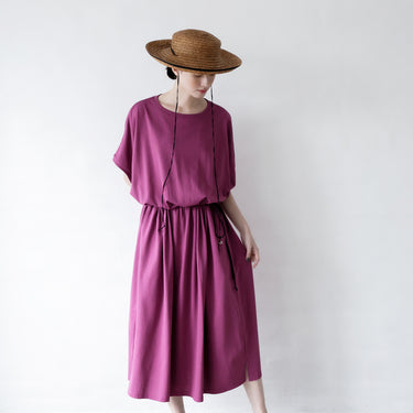 ★入荷済み★2026SS★michirico ミチリコ Knitted dress マゼンタ MR26SS-16(adult)