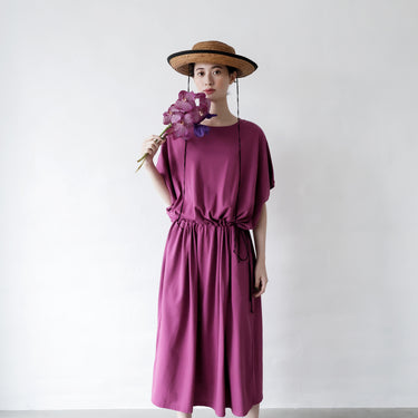 ★入荷済み★2026SS★michirico ミチリコ Knitted dress マゼンタ MR26SS-16(adult)