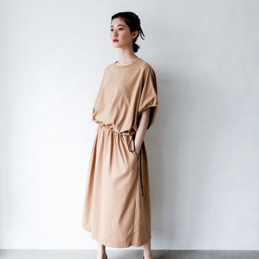 ★入荷済み★2026SS★michirico ミチリコ Knitted dress モカベージュ MR26SS-16(adult)