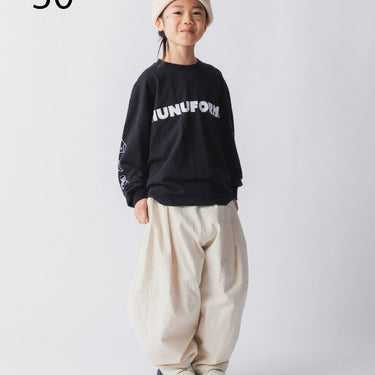 ★入荷済み★2026AW★nunuforme ヌヌフォルム ダブル タック パンツ Ecru Adult 30-nf26-620-263