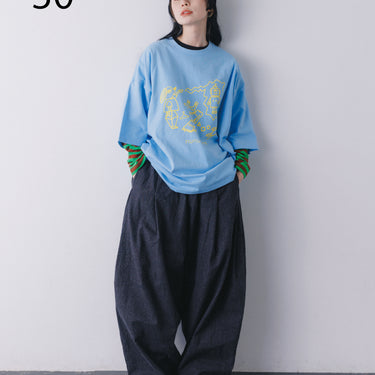 ★入荷済み★2026AW★nunuforme ヌヌフォルム ダブル タック パンツ Black 30-nf26-620-263