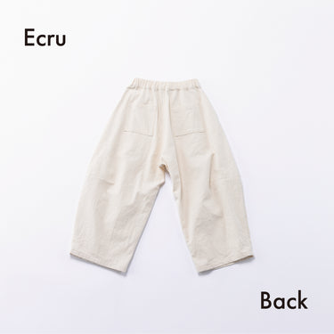 ★入荷済み★2026AW★nunuforme ヌヌフォルム ダブル タック パンツ Ecru Adult 30-nf26-620-263