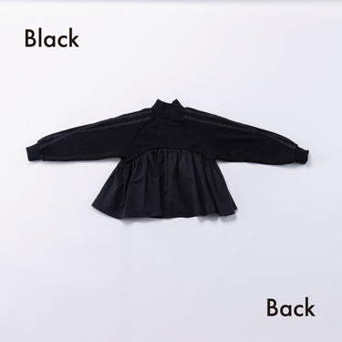 ★入荷済み★2026AW★nunuforme ヌヌフォルム ハーフジップ プルオーバー Black 32-nf26-847-503