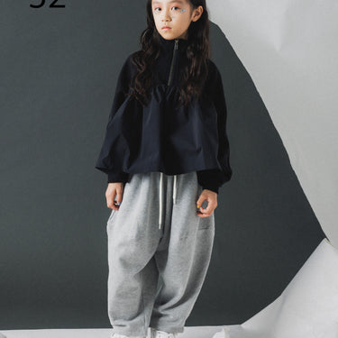 ★入荷済み★2026AW★nunuforme ヌヌフォルム ハーフジップ プルオーバー Black 32-nf26-847-503