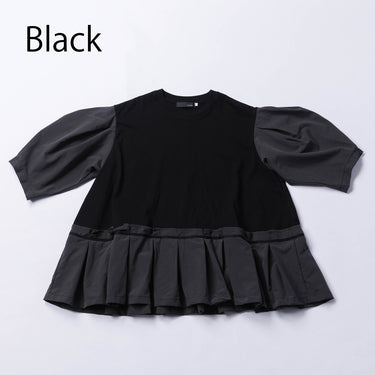 ★入荷済み★2026SS★nunuforme ヌヌフォルム チェンジフリルT Black 38-nf25-808-505