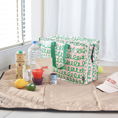 Goma Goma Keep cool bag L Narrow check 410161