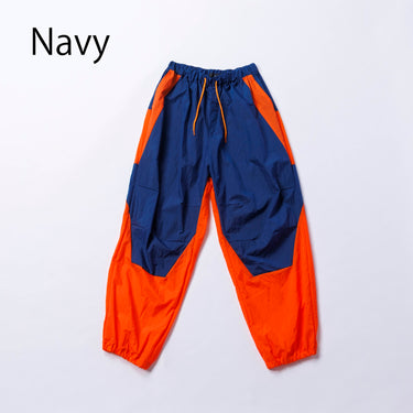 ★入荷済み★2026SS★nunuforme ヌヌフォルム ニーダーツパンツ Navy×Orange 42-nf25-693-256
