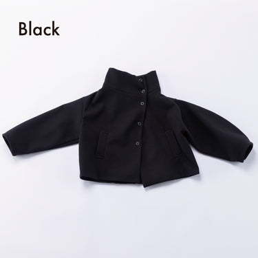 ★入荷済み★2026AW★nunuforme ヌヌフォルム メルトンクロスコート Black 48-nf26-123-041