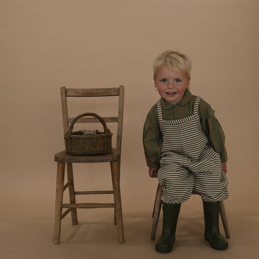 organic zoo オーガニックズー Fern Stripes Dungarees 17FSTDOZ