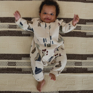 organic zoo オーガニックズー Cosy  Wild  Onesie Undyed 17CWILDSIE