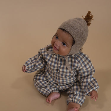 organic zoo オーガニックズー Oatmeal contrast Tassel Hat OCTASSHAT