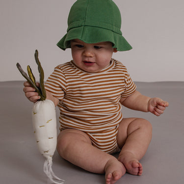 organic zoo オーガニックズー Copper Stripes Short Sleeve Bodysuit 18SSBCS