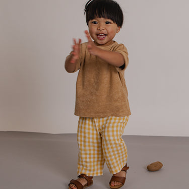 organic zoo オーガニックズー Honeycomb Gingham Fisherman Pants 18HGHFP