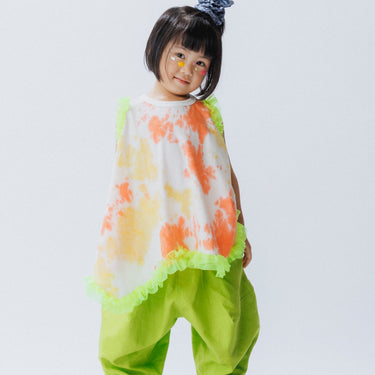 ★入荷済み★2026SS★nunuforme ヌヌフォルム フリルドレープT Orange 52-nf25-977-717