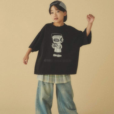 ★入荷済み★2026SS★GRIS グリ Robot USED Tee BLACK GR26SS-CU002