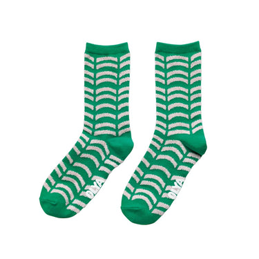 Olya オリヤ Olya Fluffy Socks Tile GR 710023