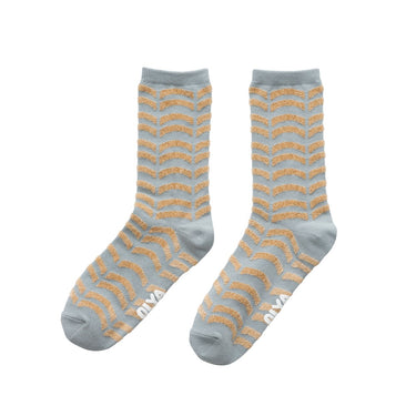 Olya オリヤ Olya Fluffy Socks Tile GY 710024