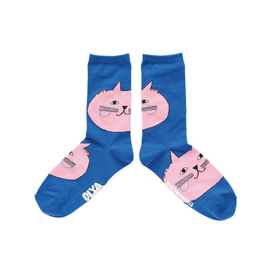 Olya オリヤ Olya Socks Cat 710103
