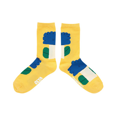 Olya オリヤ Olya Socks Flower 710108