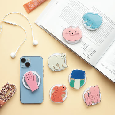 Olya オリヤ Olya Phone Grip Polar bear 710134