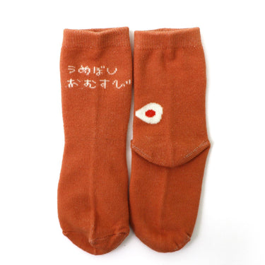 stample スタンプル 靴下 ころころおむすび 園児ソックス ３Ｐ 73232