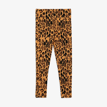 ★BASIC★mini rodini ミニロディーニ Basic leopard leggings Beige