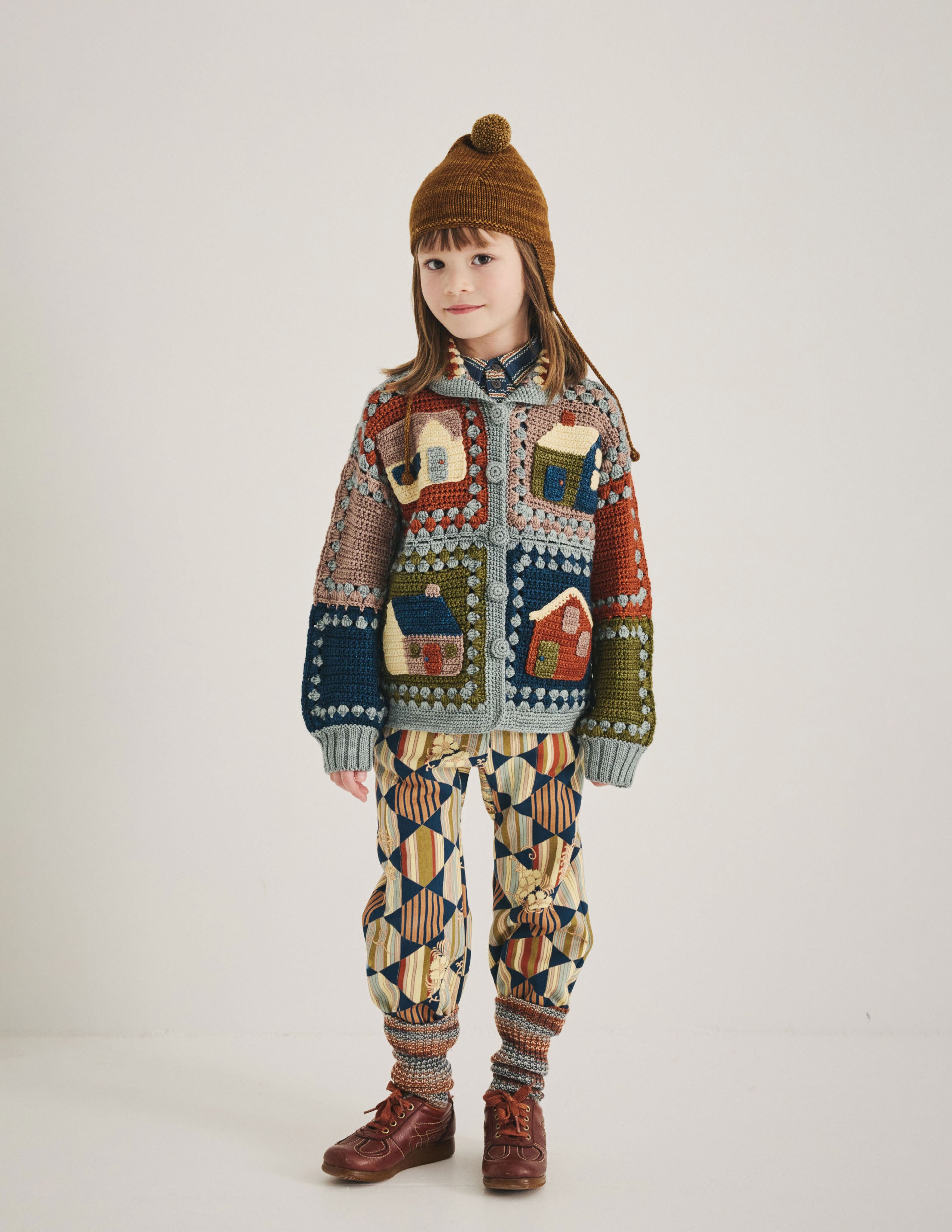 Misha & Puff ミーシャアンドパフ 正規取扱 | ハンドニット キッズ服