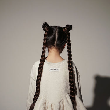★9-10月入荷予定ご予約★2026AW★UNIONINI ユニオニーニ poodle dress white OP-091