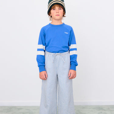 ★DROP1★2025AW★tinycottons タイニーコットンズ Stripes Raglan Sleeve Tee dark blue AW25-002