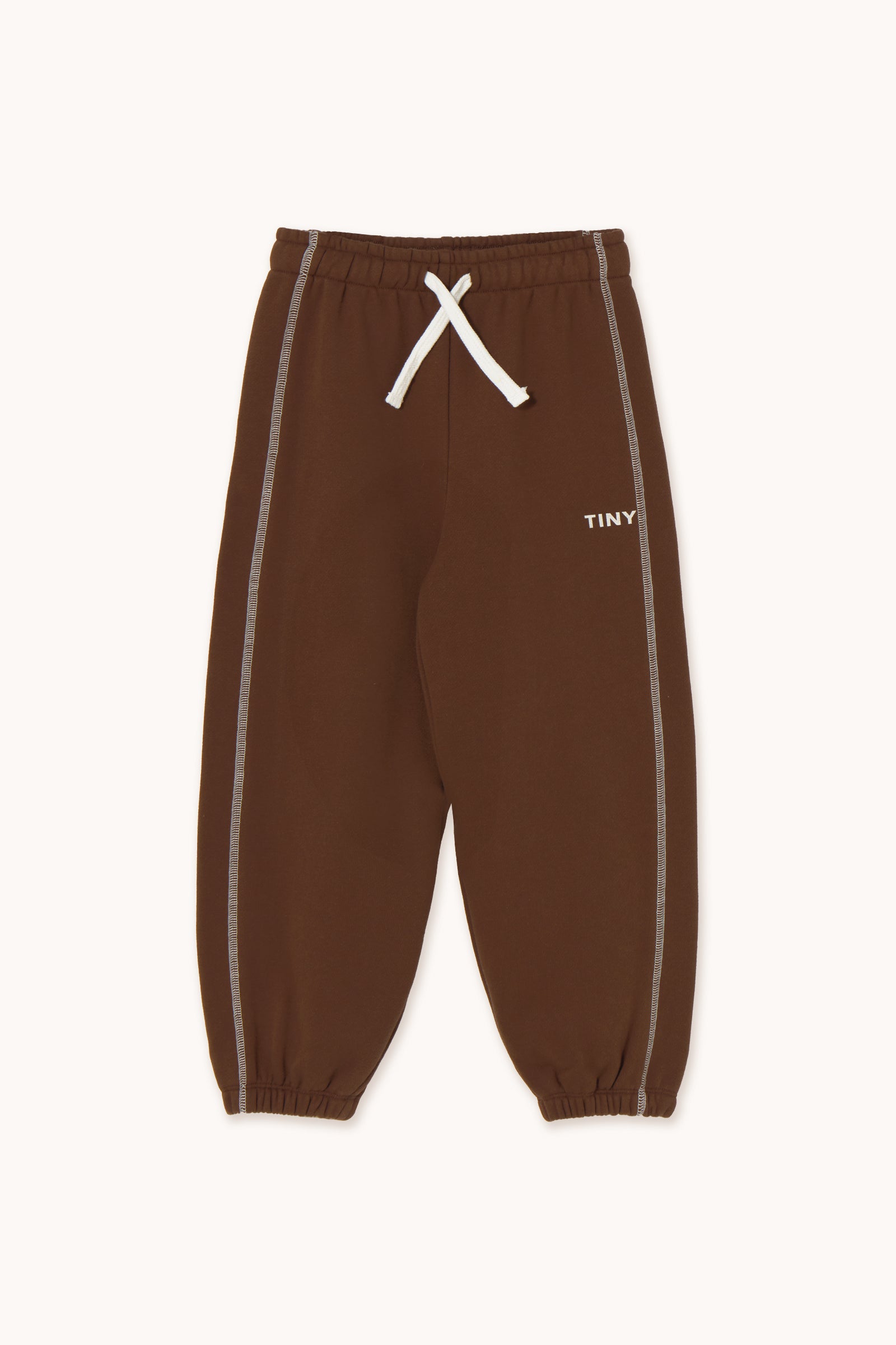 Drop1 ★DROP1★2025AW★tinycottons タイニーコットンズ Contrast Sweatpant dark brown AW25 ...