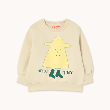 ★DROP1★2025AW★tinycottons タイニーコットンズ Heelo Graphic Sweatshirt vanilla AW25-284
