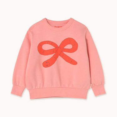 ★DROP1★2025AW★tinycottons タイニーコットンズ Worm Graphic Sweatshirt pink AW25-293