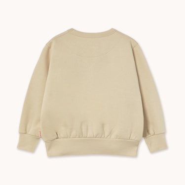 ★DROP1★2025AW★tinycottons タイニーコットンズ Apples Eyes Graphic Sweatshirt vanilla AW25-296