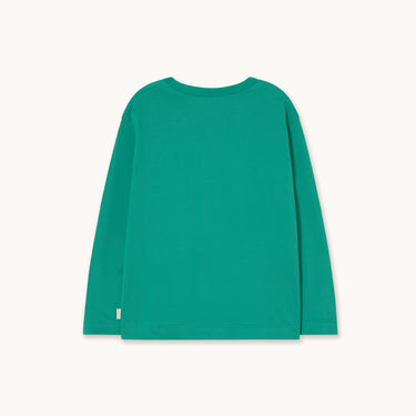★DROP1★2025AW★tinycottons タイニーコットンズ Outlander Graphic Sleeve Tee emerald AW25-306