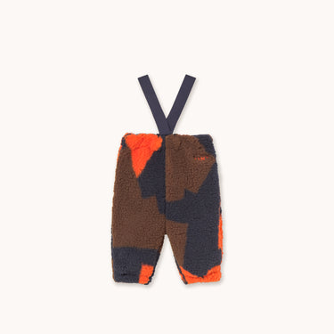 ★DROP2★2025AW★tinycottons タイニーコットンズ Astract Baby Sherpa pant summer red AW25-371