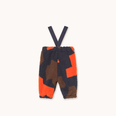 ★DROP2★2025AW★tinycottons タイニーコットンズ Astract Baby Sherpa pant summer red AW25-371