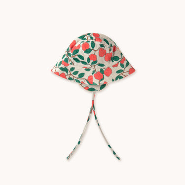 ★DROP1★2025AW★tinycottons タイニーコットンズ Tiny Apples Bucket Hat dark vanilla AW25-387