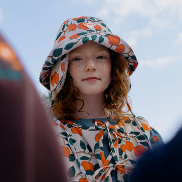★DROP1★2025AW★tinycottons タイニーコットンズ Tiny Apples Bucket Hat dark vanilla AW25-387