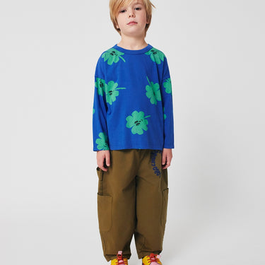 ★DROP1★2025AW★BOBOCHOSES ボボショーズ Tic Tac Toe woven cargo pants B225AC077