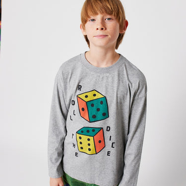 ★DROP1★2025AW★BOBOCHOSES ボボショーズ Roll the Dice T-shirt B225AC015