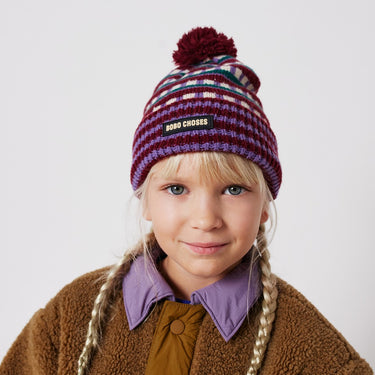 ★DROP2★2025AW★BOBOCHOSES ボボショーズ Bobo Choses jacquard beanie B225AI039