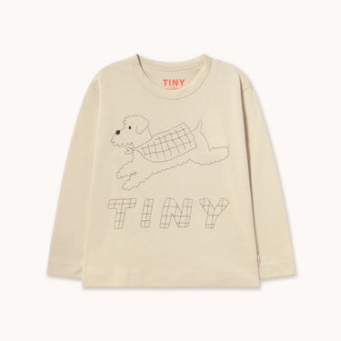 ★DROP1★2026AW★tinycottons タイニーコットンズ Jump Dog Graphic Sleeve Tee AW26-412
