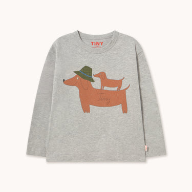 ★DROP1★2026AW★tinycottons タイニーコットンズ Two Dogs Graphic Sleeve Tee AW26-418